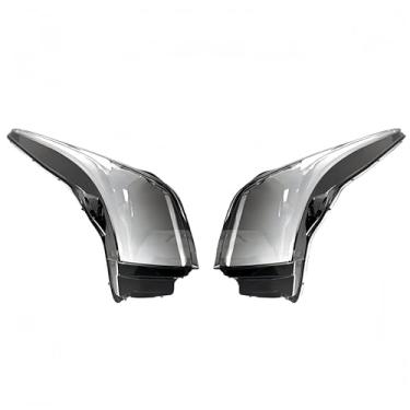 Imagem de Acessórios para carro Tampa transparente para sombra de farol Abajur Shell Lente vidro compatível com Cadillac ATS ATSL 2013 2014 2015 2016 2017 Capa protetora(A Pair)