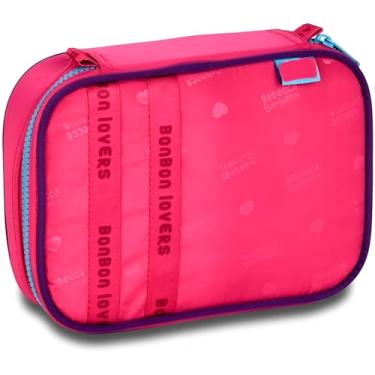 Imagem de Estojo Juvenil Box Escola Faculdade Várias Cores 15x22x5 (Rosa)