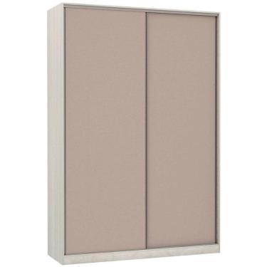Imagem de Guarda Roupa Solteiro 2 Portas De Correr 3 Gavetas Prime Plus 159 Cm Luciane Móveis