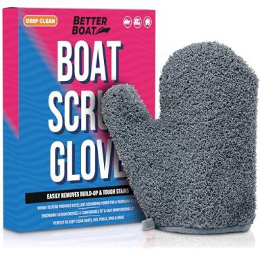 Imagem de Ultimate Boat Scrubbing Brush Glove Deck Brush, Hull, Floor, Alumínio Pontoon Boat Accessories Marine Fishing Boat Accessories Boat Cleaner Boat Accessories Boat Cleaner Boat Accessories Boating Mitt