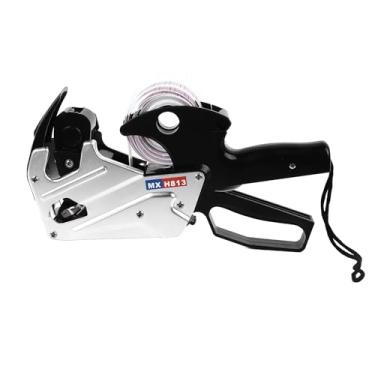 Imagem de Generic Máquina de Marcação de Preço de 8 Dígitos Com Impressão Transparente de Pistola de Etiqueta de Preço para Supermercado, Liga de Alumínio, 9,8 X 4,7 X 2,4 Polegadas, Cena aplicável: Equipe de