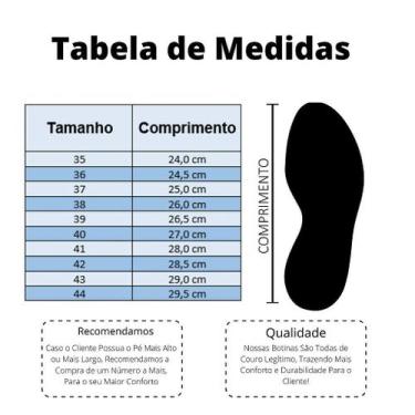 Imagem de Botina de Segurança Masculina em Couro Legítimo com Solado de Borracha