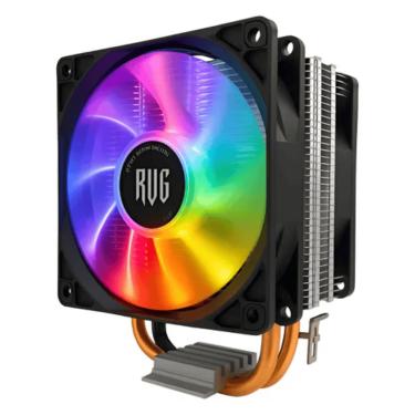 Imagem de Air Cooler Processador Duplo PC Cpu Rgb Amd Intel Universal