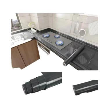 Imagem de Papel De Parede Vinílico Autoadesivo De Mármore De 40cm, Filme Decorat