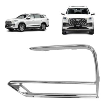 Imagem de MOLDURA FAROL DE MILHA TIGGO 8 PRO 2022 A 2024 LADO ESQUERDO (CROMADA) - 602001975AA