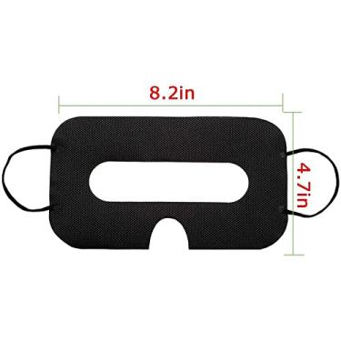 Imagem de Generic Máscaras de Olho Não Tecidas Grossas das Almofadas de Proteção Vr únicas para, índice de Válvula de Preto Macio Descartável 8x4.5 Polegadas (Generic8utpqbghdm-10338148)