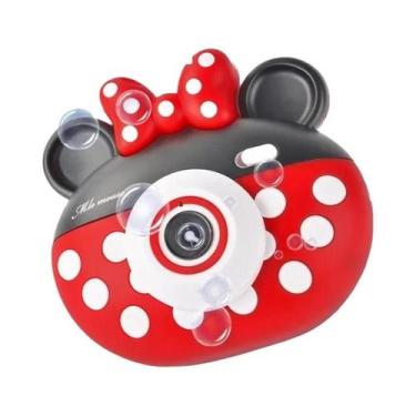 Imagem de Brinquedo De Máquina De Bolhas Elétrica Mickey Mouse, Câmera Mágica Di