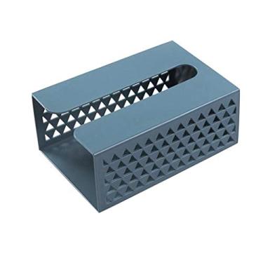 Imagem de HHHJQFAAT Suporte de mesa de parede cozinha banheiro bandeja de papel higiênico sem perfurações rack de papel suporte de toalha de papel caixa de armazenamento bandeja de armazenamento de tubo (cor: C