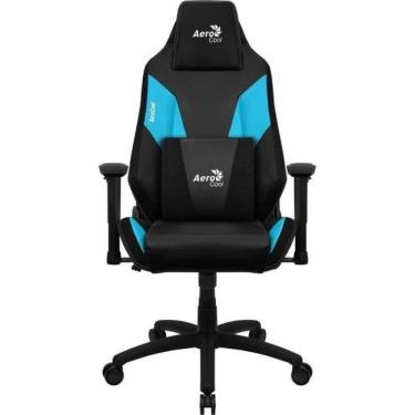 Imagem de Cadeira Gamer Aerocool Admiral Ice Blue Azul