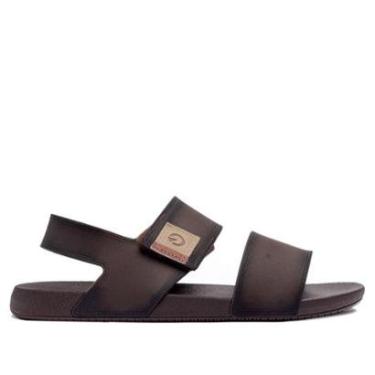 Imagem de Sandália Masculina Grendene Cartago Dakar II Marrom-Masculino
