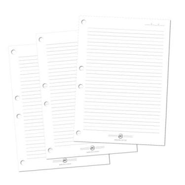 Imagem de Refil de Folhas para Fichário Colegial Cinza - DAC LTDA