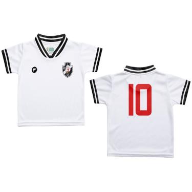 Imagem de Camiseta Bebê Vasco Branca Oficial - Torcida Baby