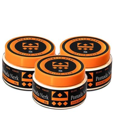 Imagem de Kit 3 Pomada Modeladora Nerk Efeito Teia Embaixador 85G