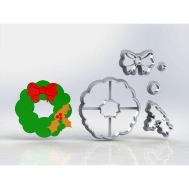 Imagem de Cortador Natal Guirlanda Modular Tamanho 10Cm