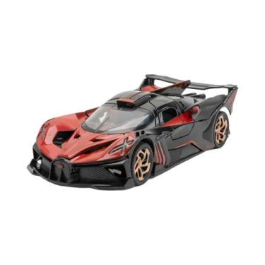 Imagem de Modelo De Carro Esportivo Bugatti Bolide Em Escala 1/32 Com Som E Luz,