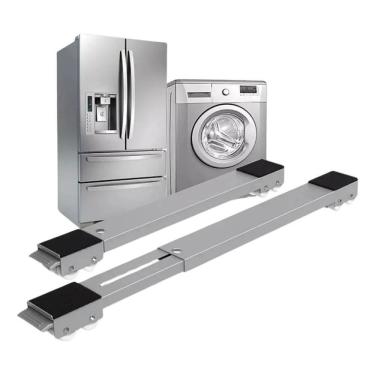 Imagem de Base Suporte Com Rodinhas Eletrodoméstico Geladeira Fogão