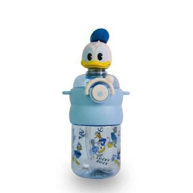 Imagem de Garrafa de Água Infantil Squeeze Pato Donald 600ml Escola Passeio Resi