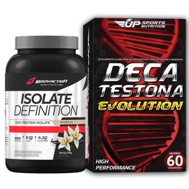 Imagem de Whey Protein Isolado 900g Baunilha + Deca Testona Evolution-Unissex