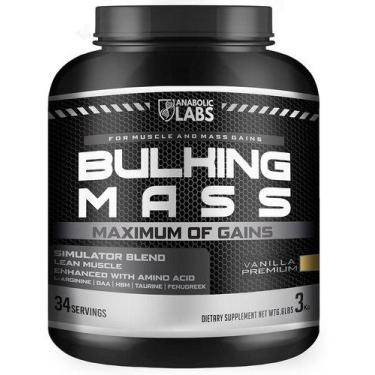 Imagem de Hipercalórico BULKING MASS ORIGINAL 3kg - ANABOLIC LABS, Baunilha