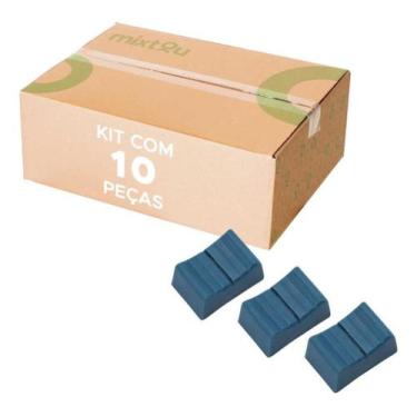 Imagem de 10X Botão Knob Mesa De Som Eixo 2X6Mm - Deslizante - Azul - PIX