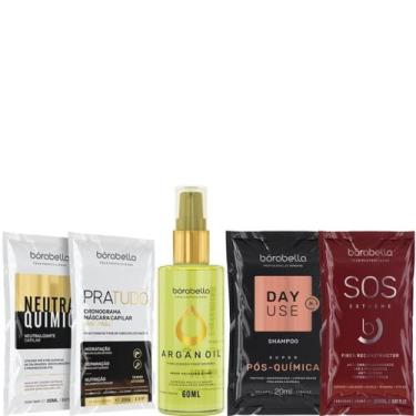 Imagem de Borabella Óleo de Argan Reparador de Pontas 60ml + Sachês