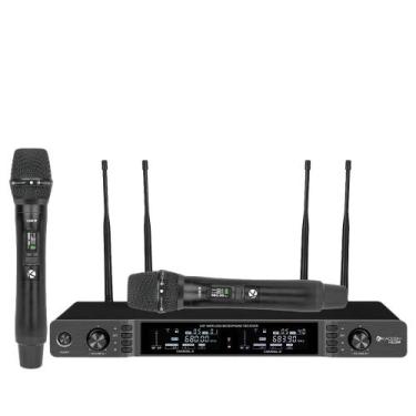 Imagem de Microfone Sem Fio Duplo Kadosh K622M K-Comm UHF Talkback