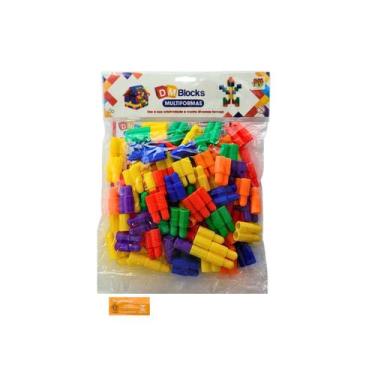 Imagem de DM Blocks Multiformas Modelo 3 DM Toys Pinos de Montar e Encaixar