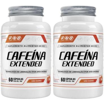 Imagem de KIT 2X Cafeína Extended 200mg 60 cápsulas - FNB Sports