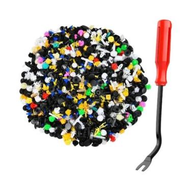 Imagem de Clipe Fixador Universal Para Painel De Porta De Carro 1000 Peças Mista