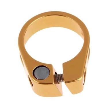 Imagem de Braçadeira ajustável para selim de bicicleta com colar de liga de alum