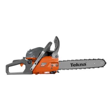 Imagem de Motosserra a Gasolina Tekna CS58P18 | 3.2 HP, Sabre 18” Tekna, Corrente Oregon, 54,5 cc, Freio de Segurança, Bomba de Óleo Automática, Sistema Antivibratório