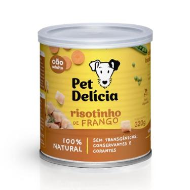 Imagem de Pet Delícia Risotinho de Frango 320g, Alimentação Natural para Cães, Receita Leve de fá...