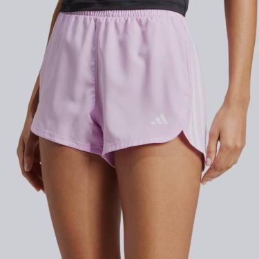 Imagem de Shorts Adidas Pacer 3 Listras Feminino Lilás-Feminino