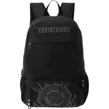 Imagem de Mochila Esportiva Escolar Corinthians Poderoso Timão Oficial-Unissex