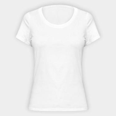 Imagem de Camiseta Blanks Sport Feminina, Branco, P
