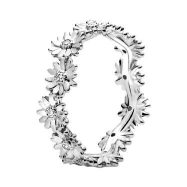 Imagem de Anel De Prata Esterlina 925 Com Pedra Coração De Vaga-lume Luminosa Ve