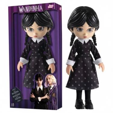 Imagem de Boneca Articulada Mini Wandinha 25cm Baby Brink