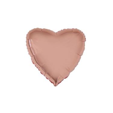 Imagem de Balão Flexmetal Metalizado Coração 20" Rosé
