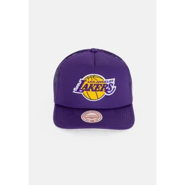Imagem de Boné Mitchell & Ness NBA Evergreen Trucker Los Angeles Lakers Masculino-Masculino