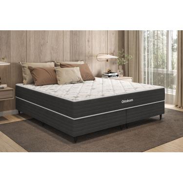 Imagem de Colchão Ortobom Mônaco King 193x203 Mola Pocket Ensacada Espuma D26 Branco/Rosé