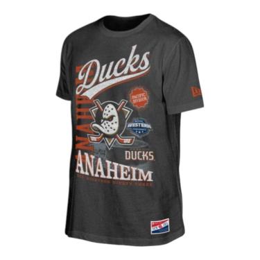 Imagem de Camiseta New Era Anaheim Ducks Masculino Preto-Masculino