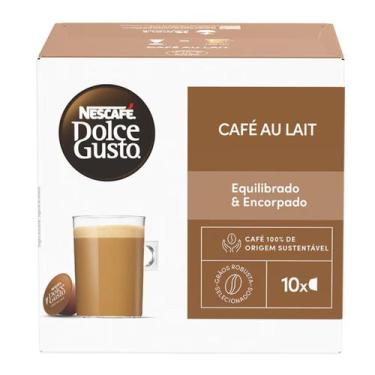Imagem de Capsula de Café Au Lait Dolce Gusto 10 unidades - - Nescafé Dolce Gust