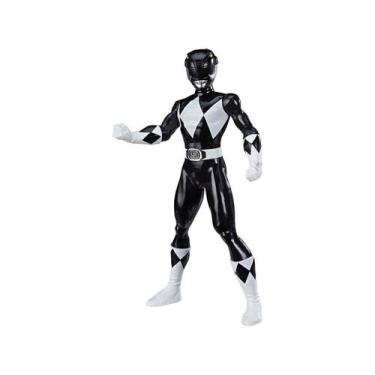 Imagem de Boneco Power Ranger Preto E7898 Original Hasbro - 25 cm, Colorido
