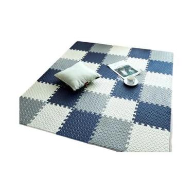 Imagem de Tapete De Atividades Para Bebês 12 Peças De Espuma Interligáveis Tapet