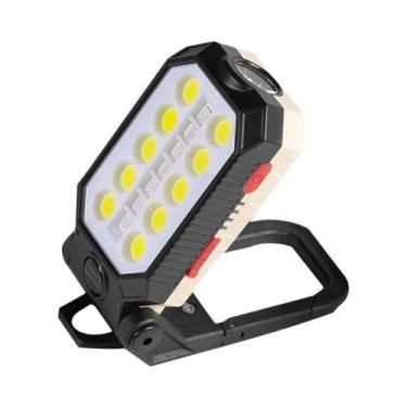 Imagem de Lanterna De Trabalho Multifuncional Com Sucção Magnética, Holofote Com