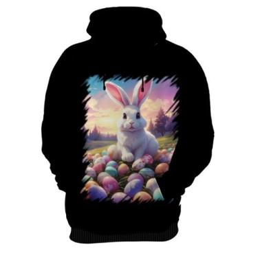 Imagem de Blusa de Frio Coelhinho da Páscoa com Ovos de Páscoa 3 - Kasubeck Stor