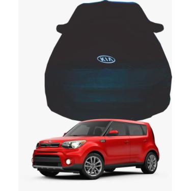 Imagem de Capa de Carro Kia Soul Tecido  Lycra Premium - Cadilhe Capas, Preto