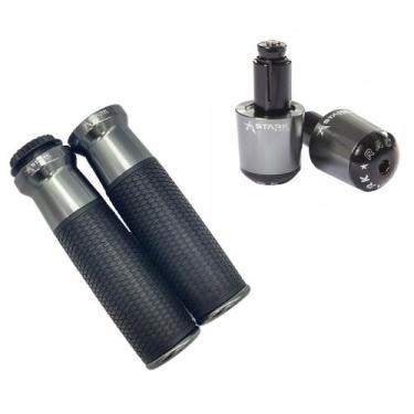 Imagem de Kit Manopla Peso Esportivo Luva Punho Universal Moto - Stark Race, Tit