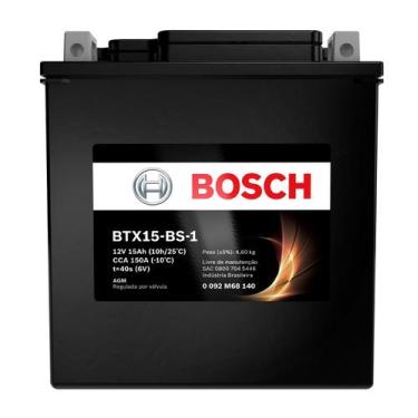 Imagem de Bateria Bosch 15ah 12v Tiger 800 11/16 Btx15-bs (ytx16-bs-1)