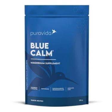 Imagem de Blue Calm 175g Neutro Magnésio Inositol Triptofano Taurina Puravida-Unissex